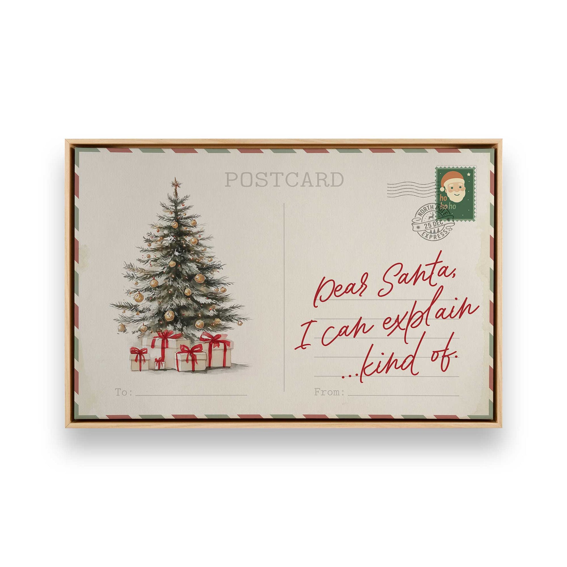 [Color:American Maple], Picture of art in a American Maple frame