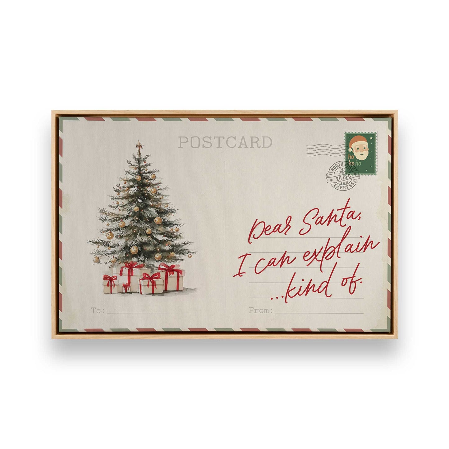 [Color:American Maple], Picture of art in a American Maple frame