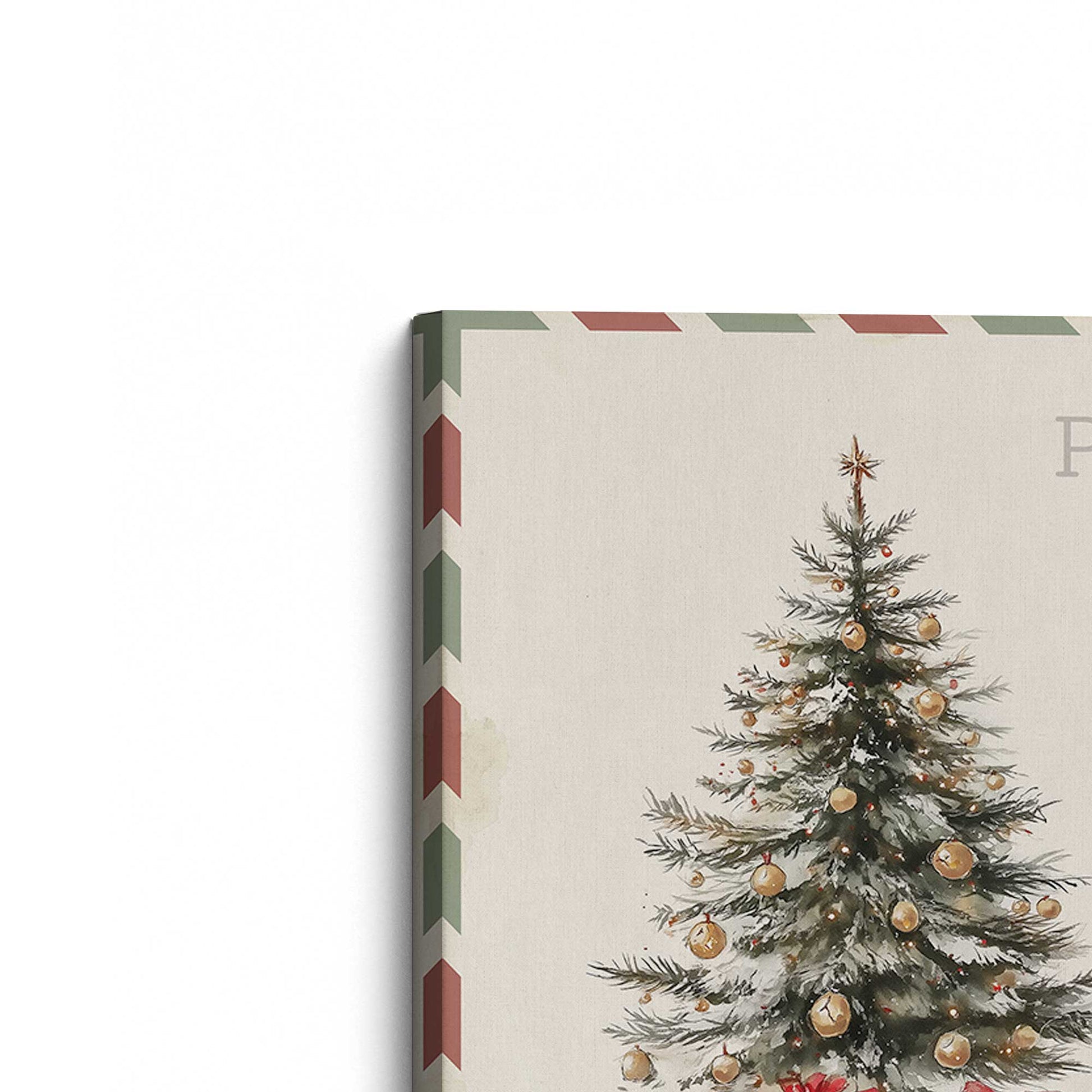 [Color:Stretched Canvas], Picture of the corner of the art