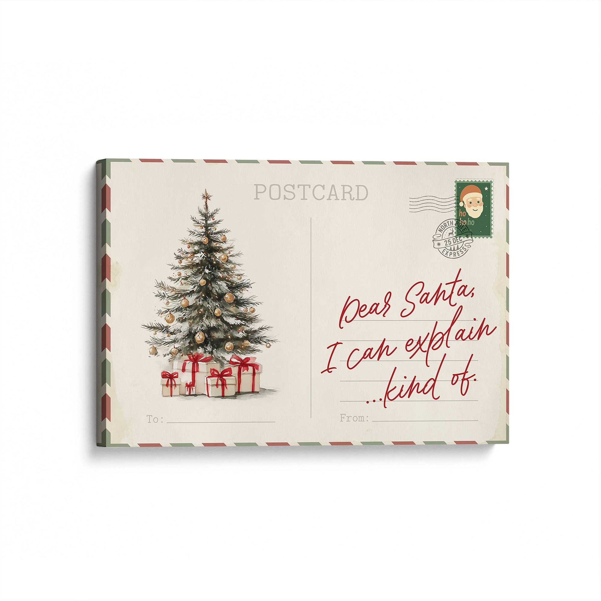 [Color:Stretched Canvas], Picture of art at an angle