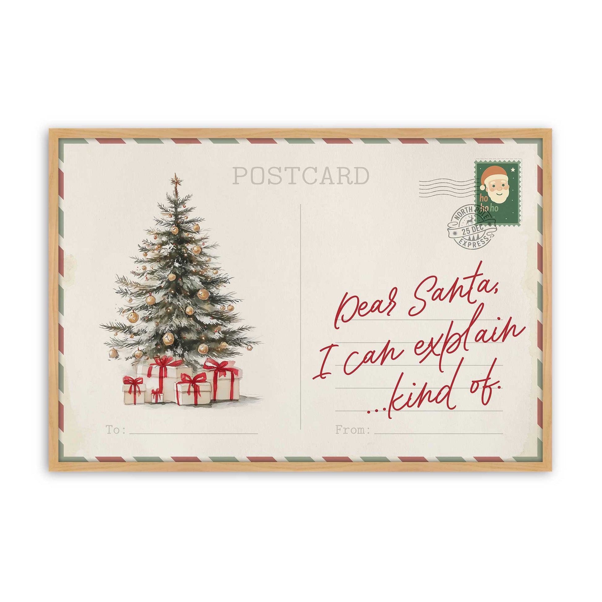 [Color:American Maple], Picture of art in a American Maple frame