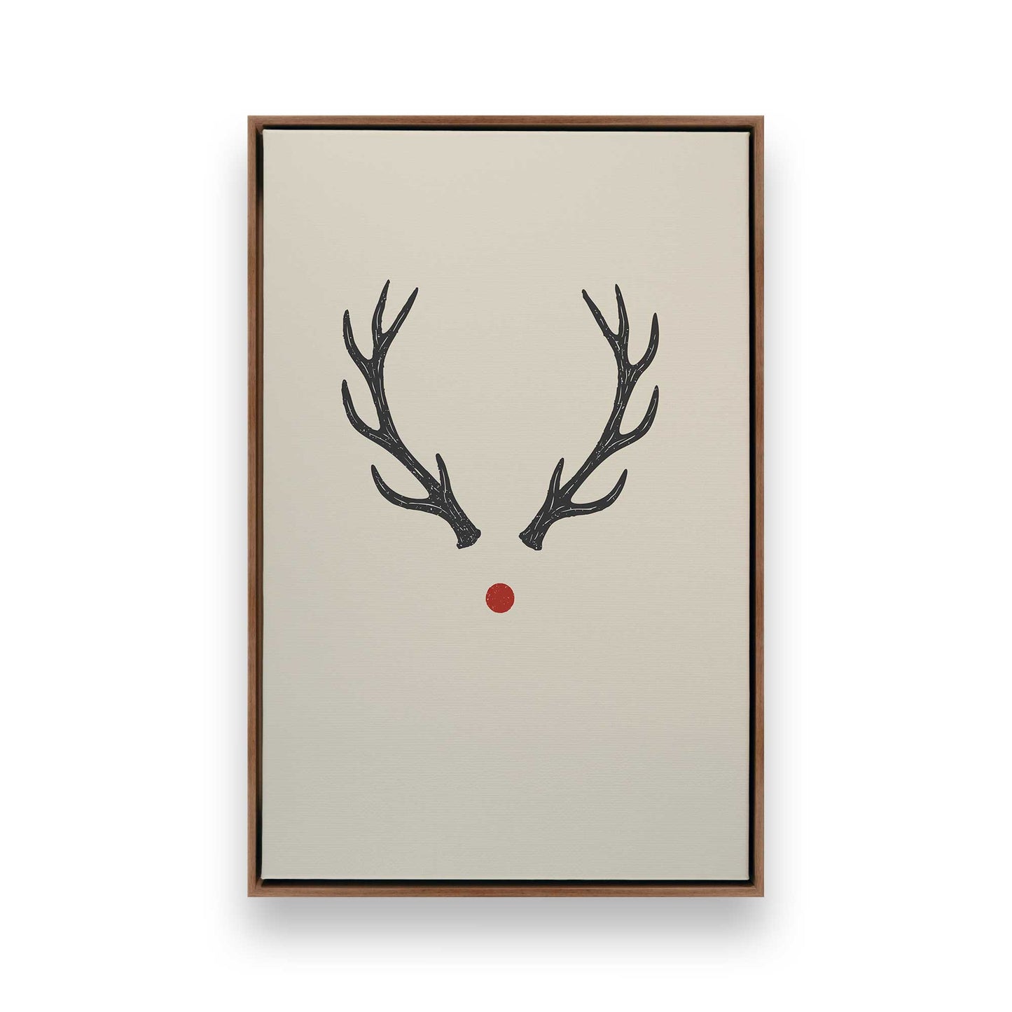 [Color:Walnut], Picture of art in a Walnut frame