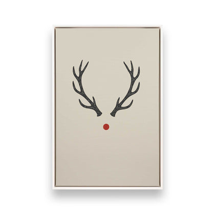 [Color:Opaque White], Picture of art in a White frame