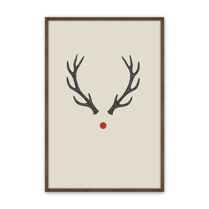 [Color:Walnut], Picture of art in a Walnut frame