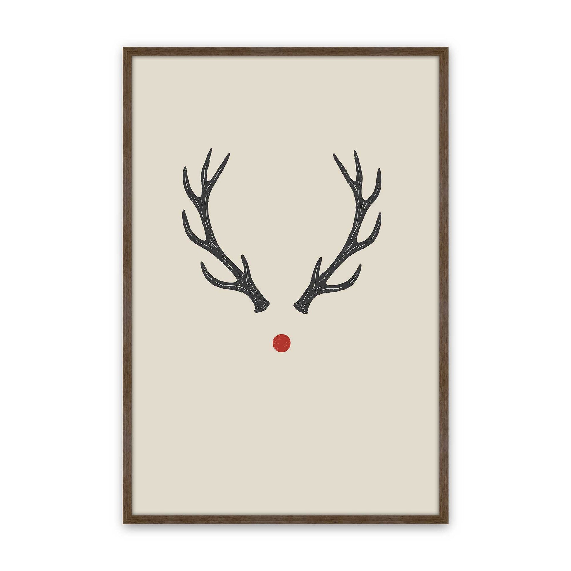 [Color:Walnut], Picture of art in a Walnut frame