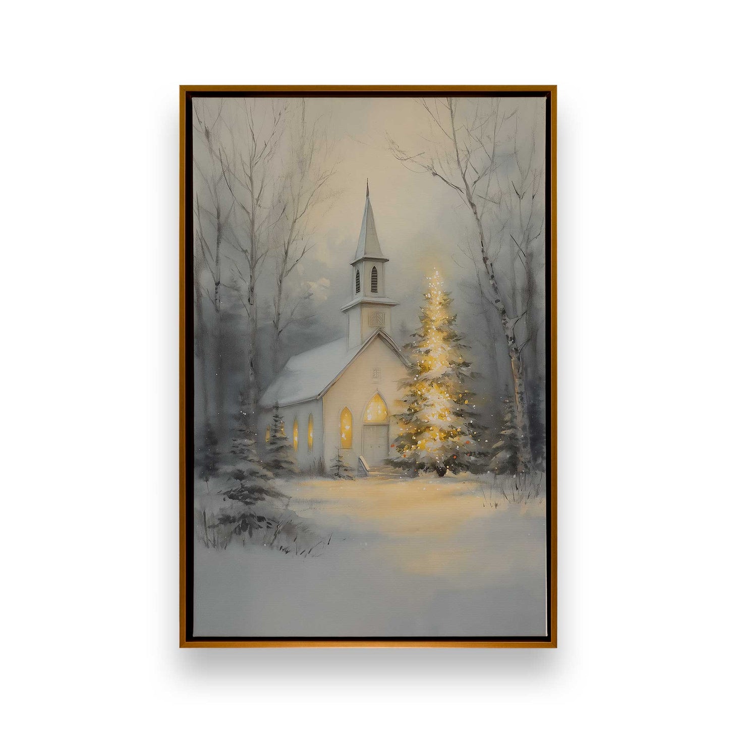 [Color:Polished Gold], Picture of art in a Polished Gold frame