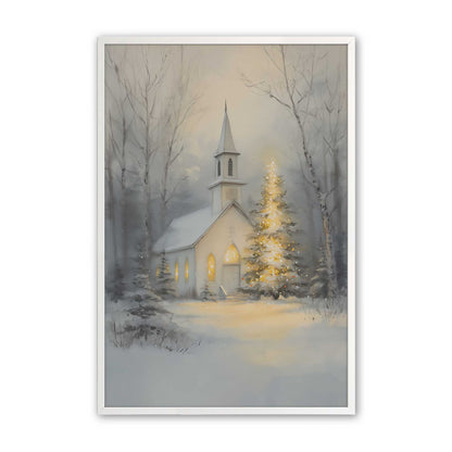 [Color:Opaque White], Picture of art in an Opaque White frame