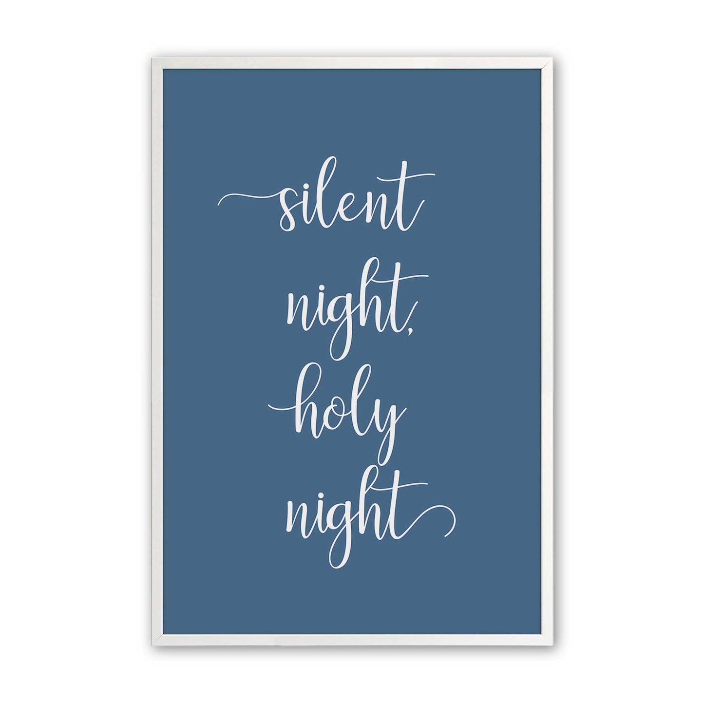 [Color:Opaque White], Picture of art in an Opaque White frame