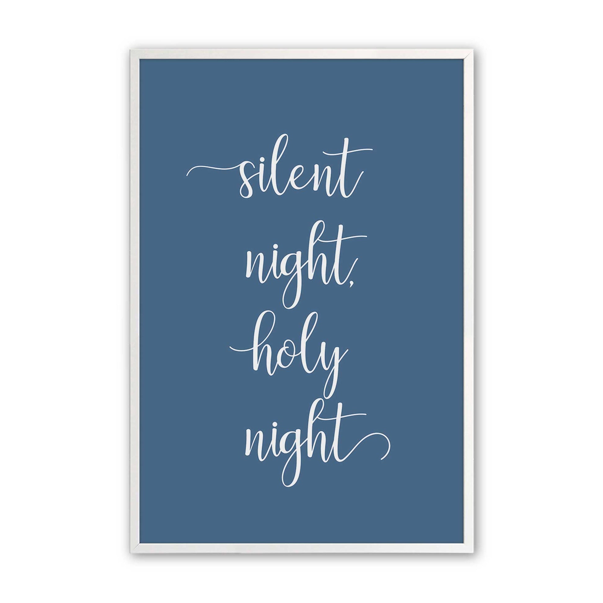 [Color:Opaque White], Picture of art in an Opaque White frame