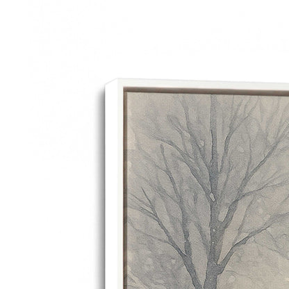 [Color:Opaque White], Picture of art in a White frame at an angle