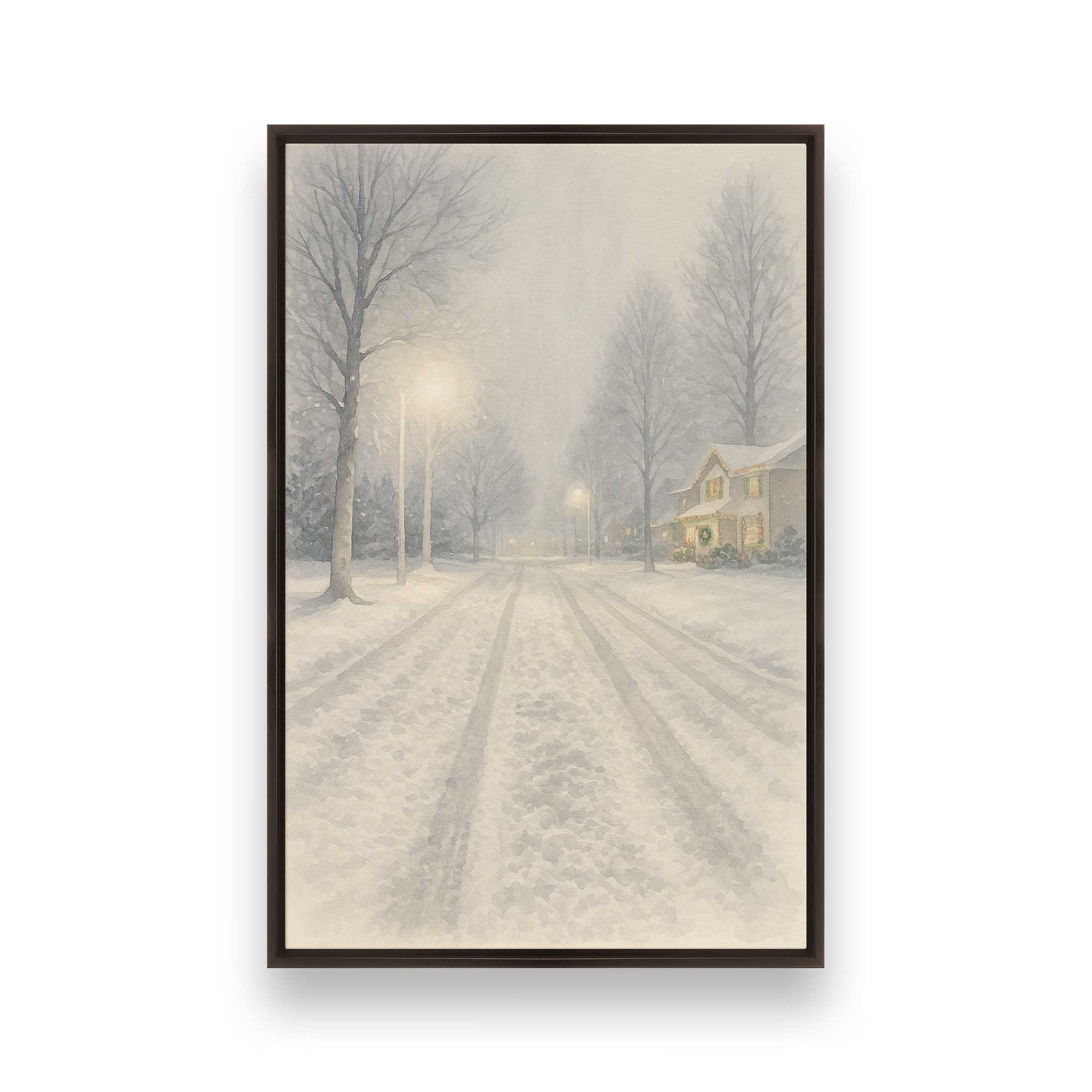 [Color:Espresso], Picture of art in an Espresso frame