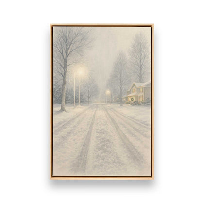 [Color:American Maple], Picture of art in a American Maple frame
