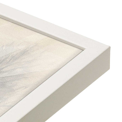 [Color:Opaque White], Picture of art in a Opaque White frame at an angle