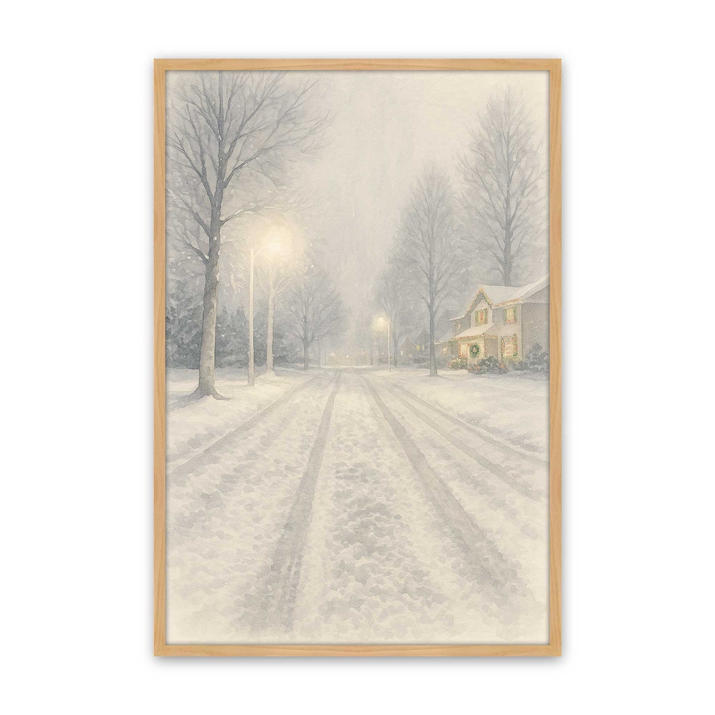 [Color:American Maple], Picture of art in an American Maple frame