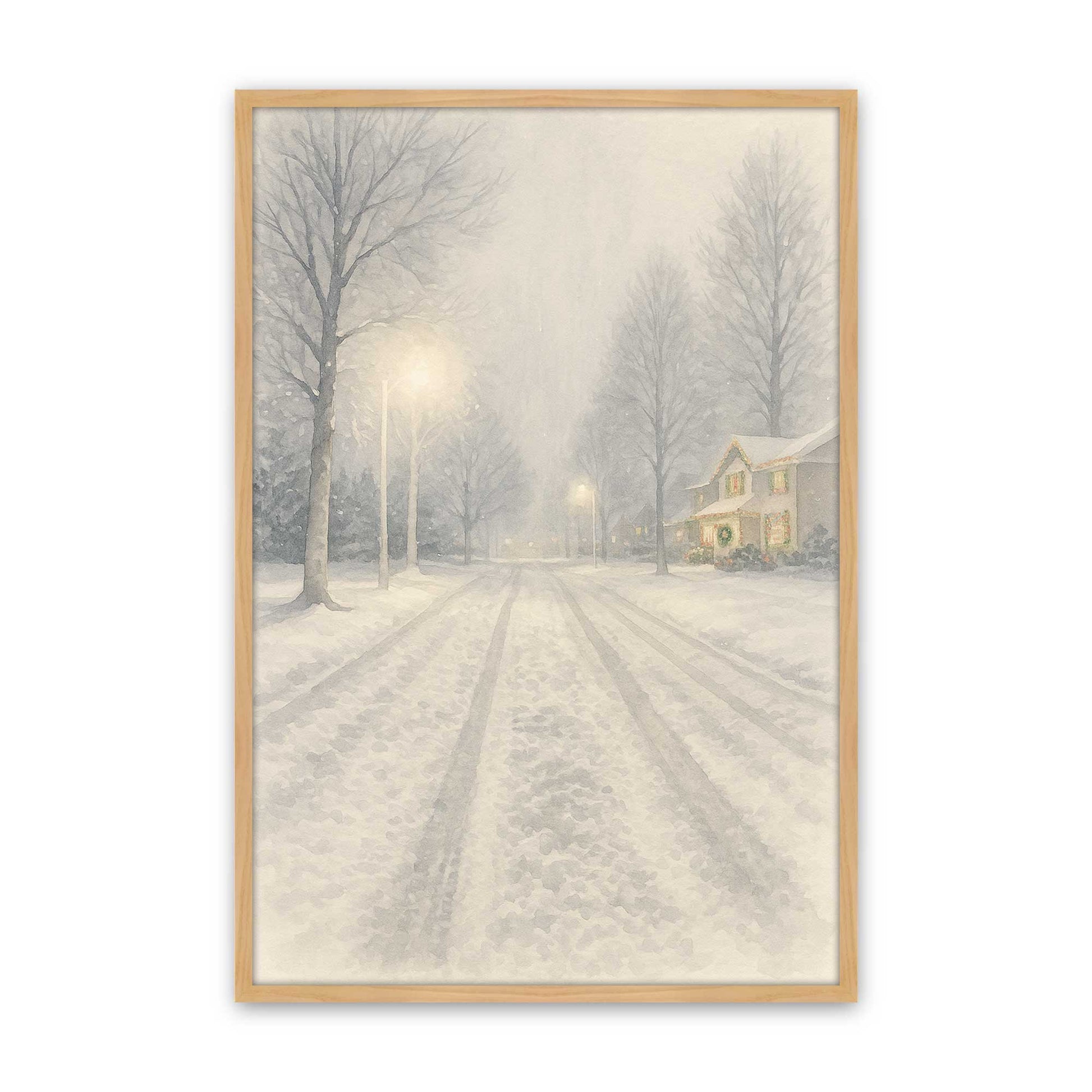 [Color:American Maple], Picture of art in an American Maple frame