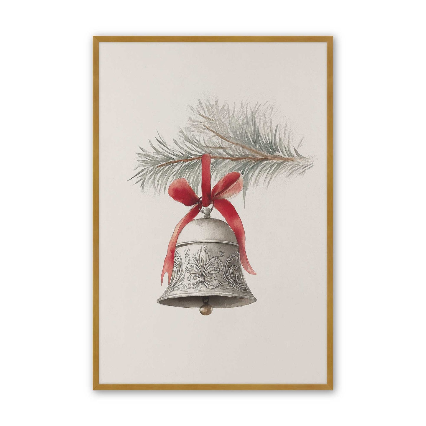 [Color:Polished Gold], Picture of art in a Polished Gold frame