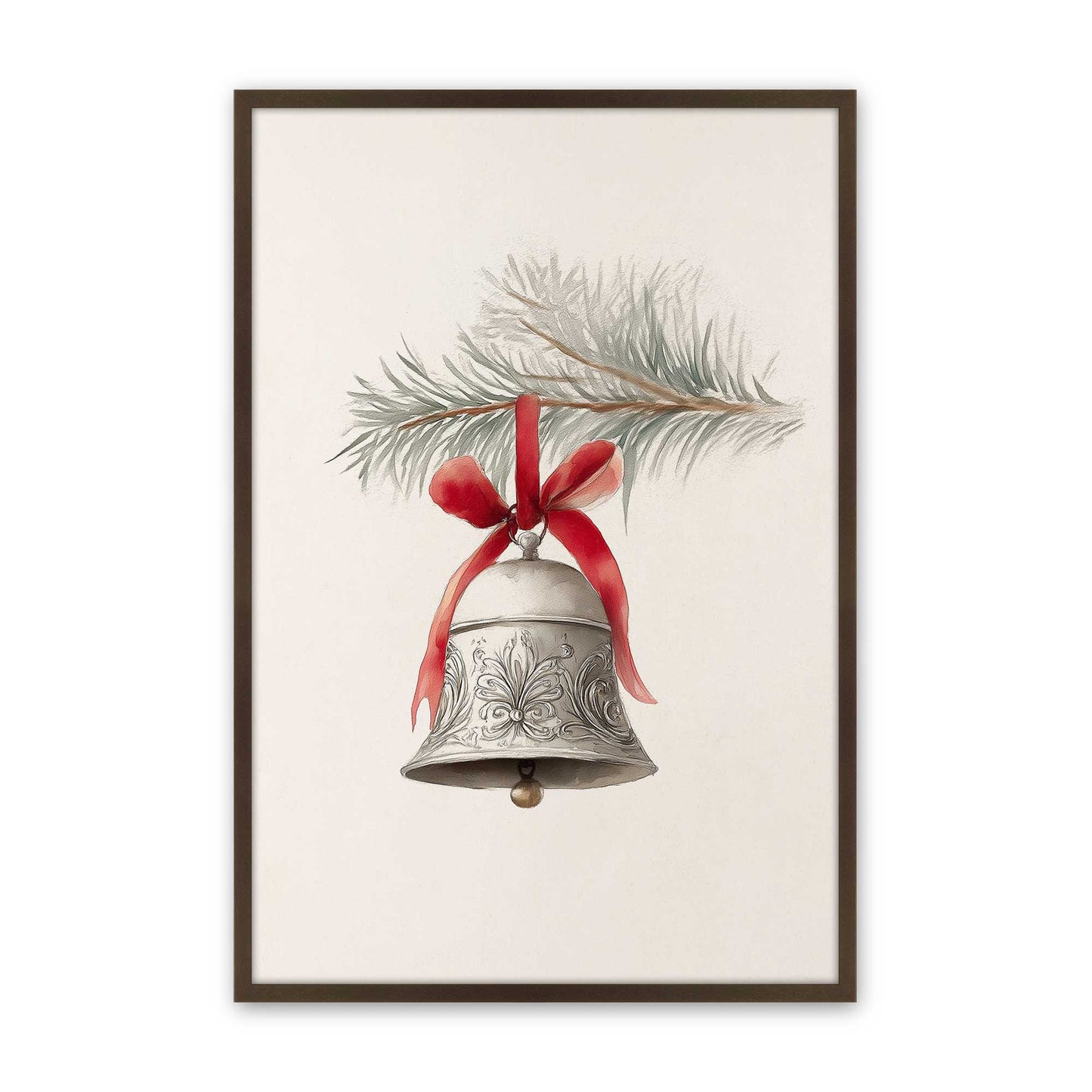 [Color:Belvinder Brown], Picture of art in a Belvinder Brown frame