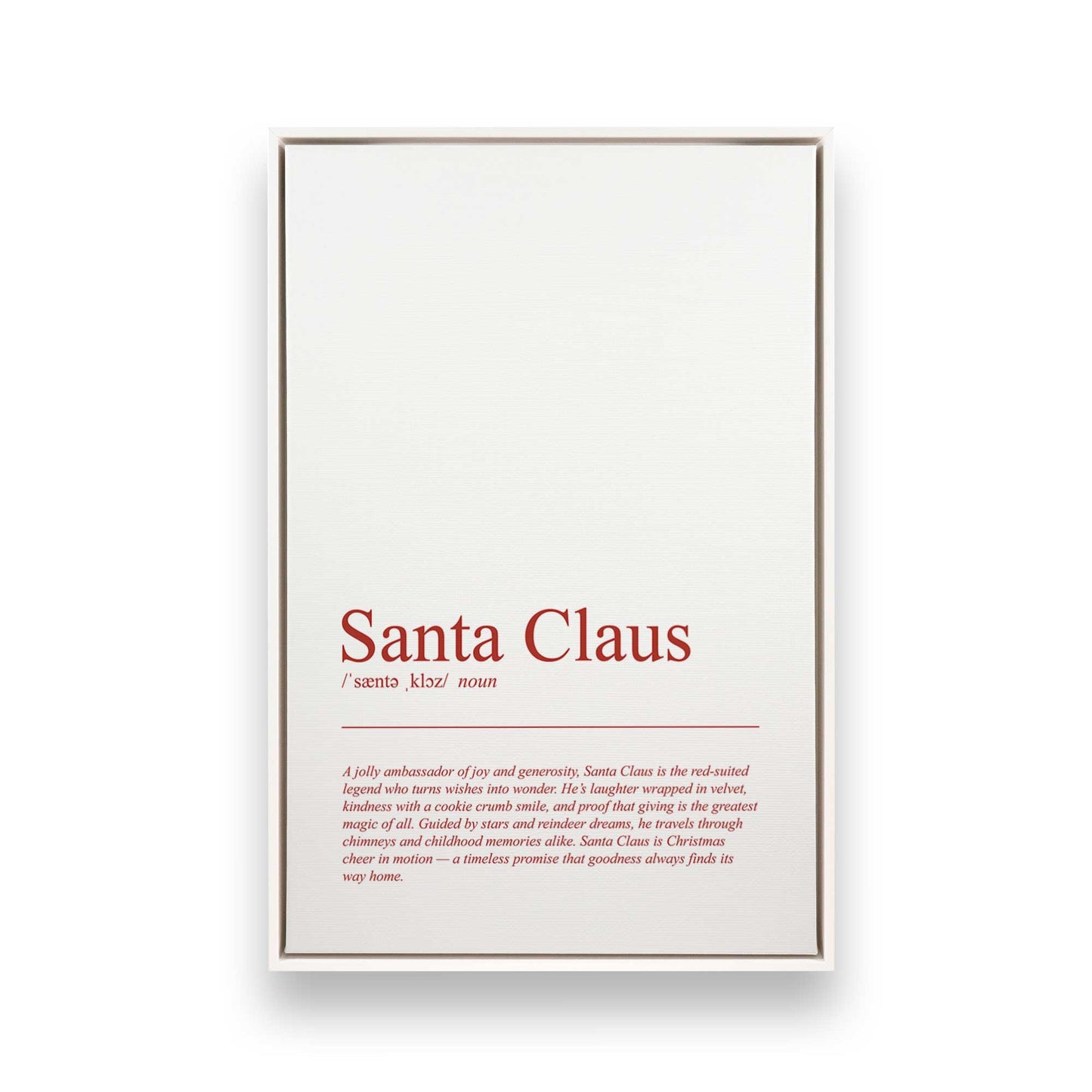 [Color:Opaque White], Picture of art in a White frame