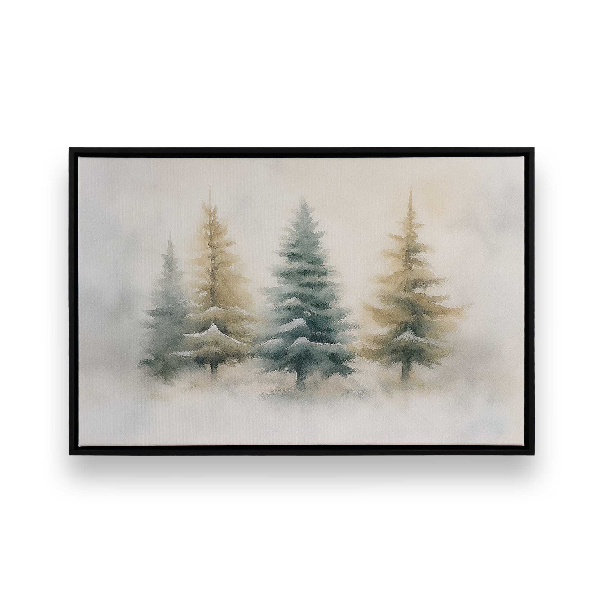 [Color:Satin Black], Picture of art in a Satin Black frame