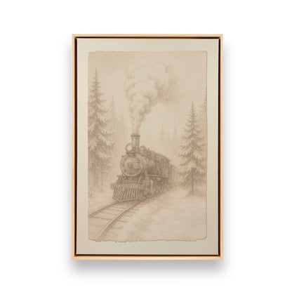 [Color:American Maple], Picture of art in an American Maple frame