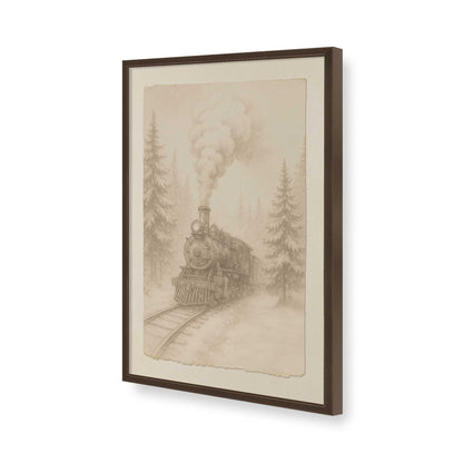 [Color:Belvinder Brown], Picture of art in a Belvinder Brown frame of the corner