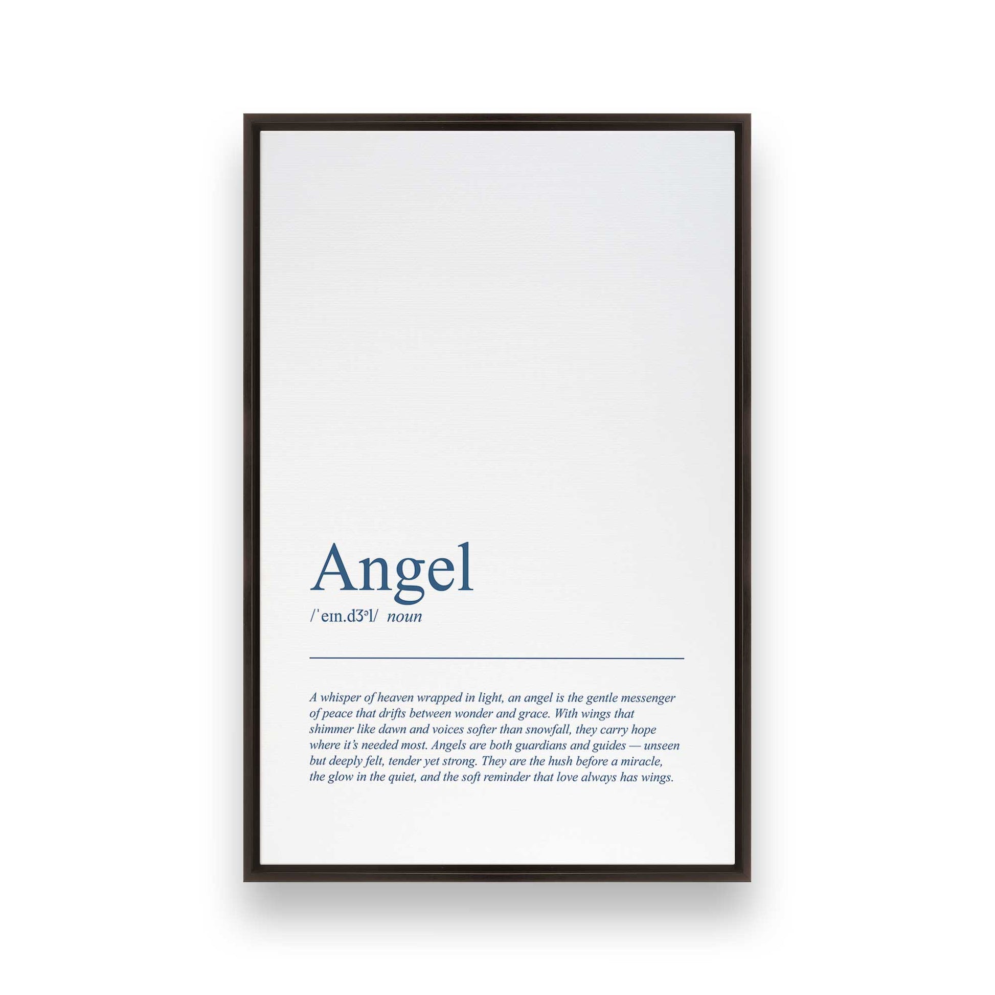 [Color:Espresso], Picture of art in an Espresso frame