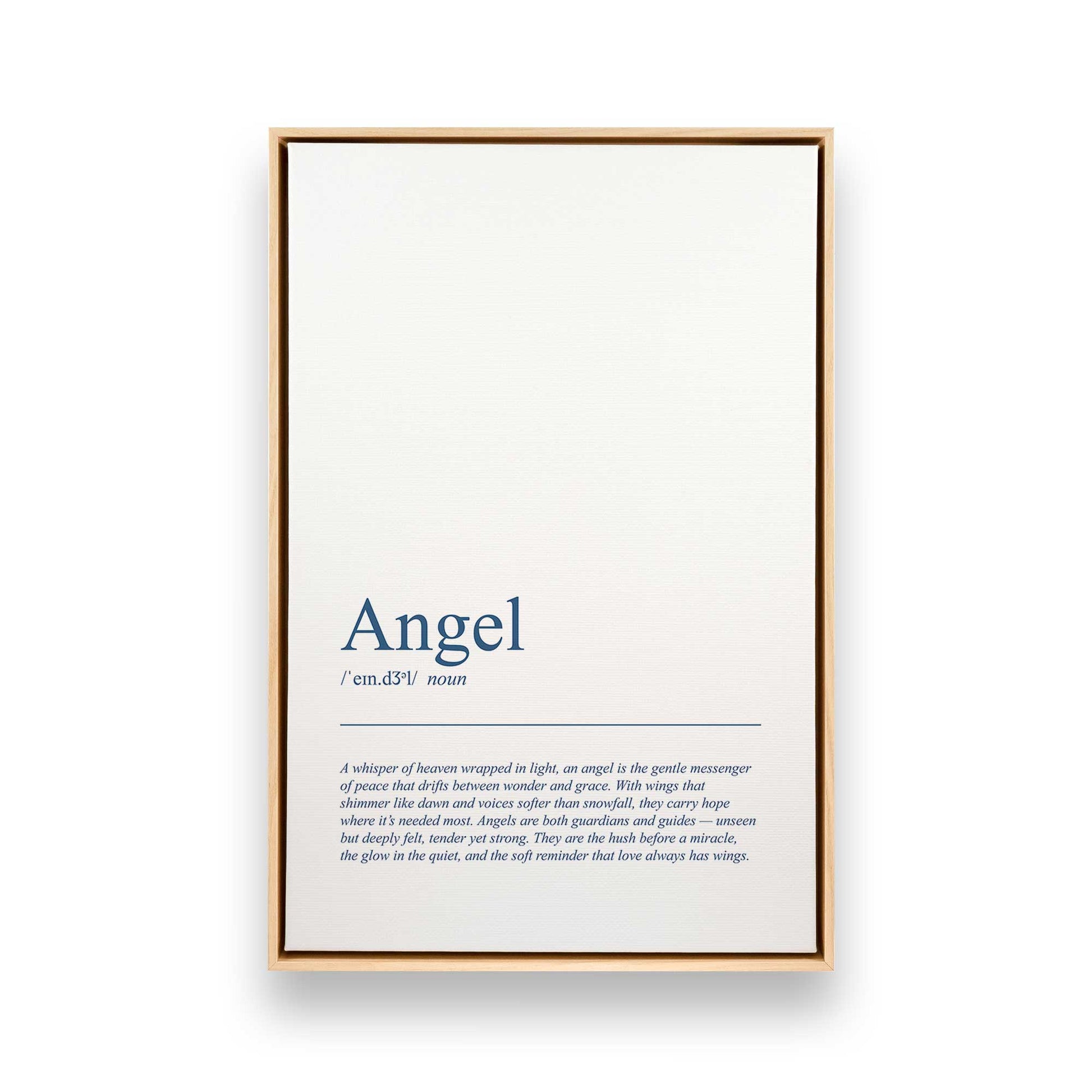 [Color:American Maple], Picture of art in an American Maple frame