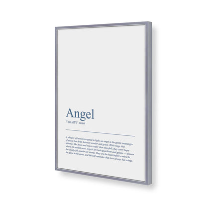 [Color:Polished Chrome], Picture of art in a Polished Chrome frame of the corner