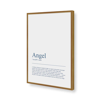 [Color:Polished Gold], Picture of art in a Polished Gold frame of the corner