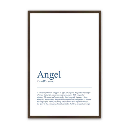 [Color:Brown], Picture of art in a Brown frame