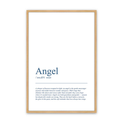 [Color:American Maple], Picture of art in an American Maple frame