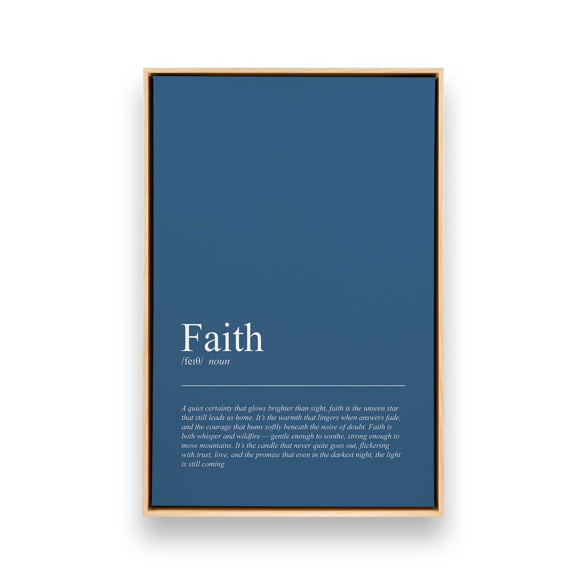 [Color:American Maple], Picture of art in an American Maple frame