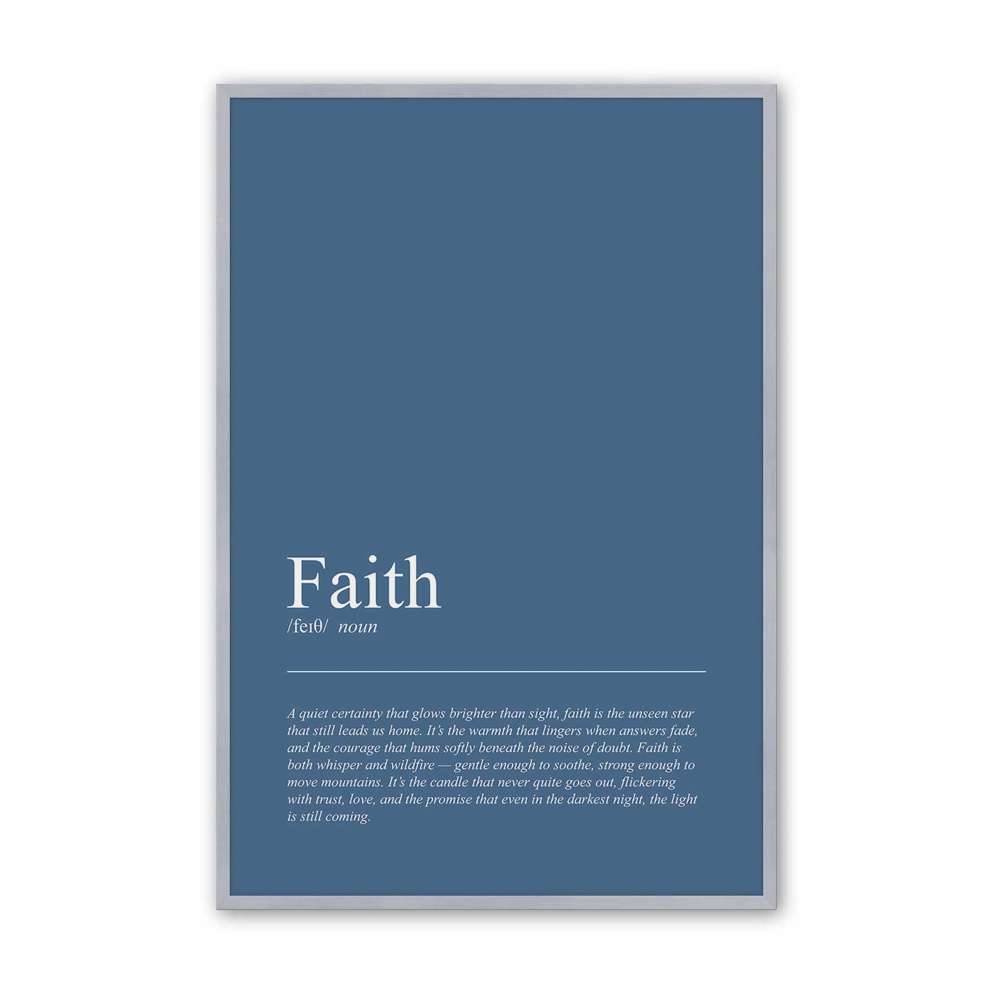 [Color:Polished Chrome], Picture of art in a Polished Chrome frame