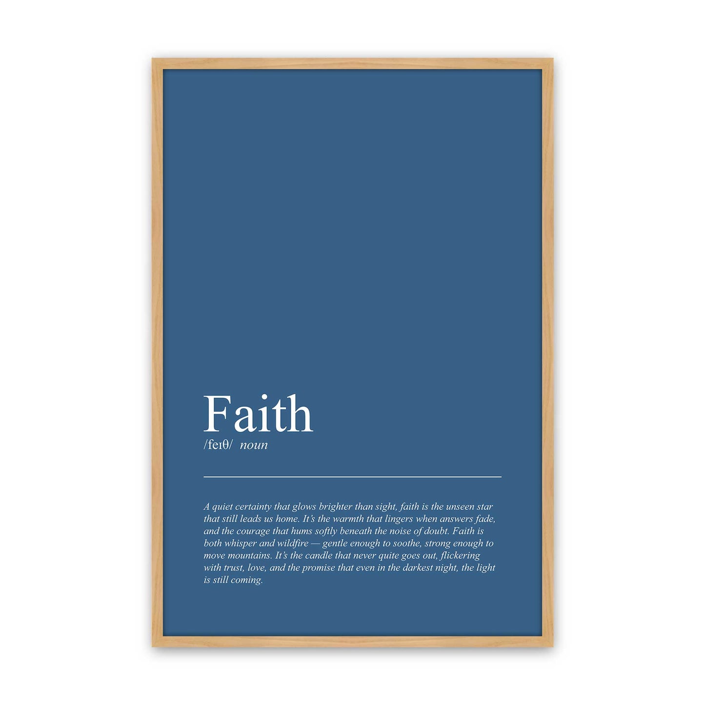 [Color:American Maple], Picture of art in an American Maple frame