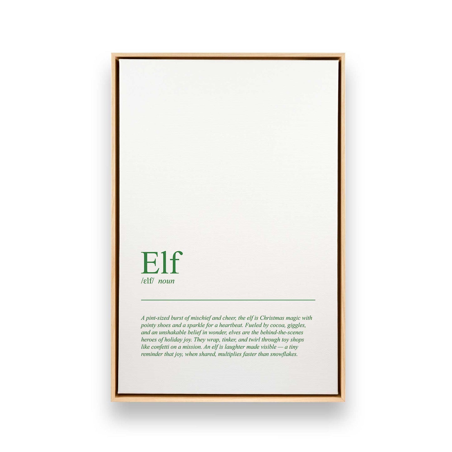 [Color:American Maple], Picture of art in an American Maple frame