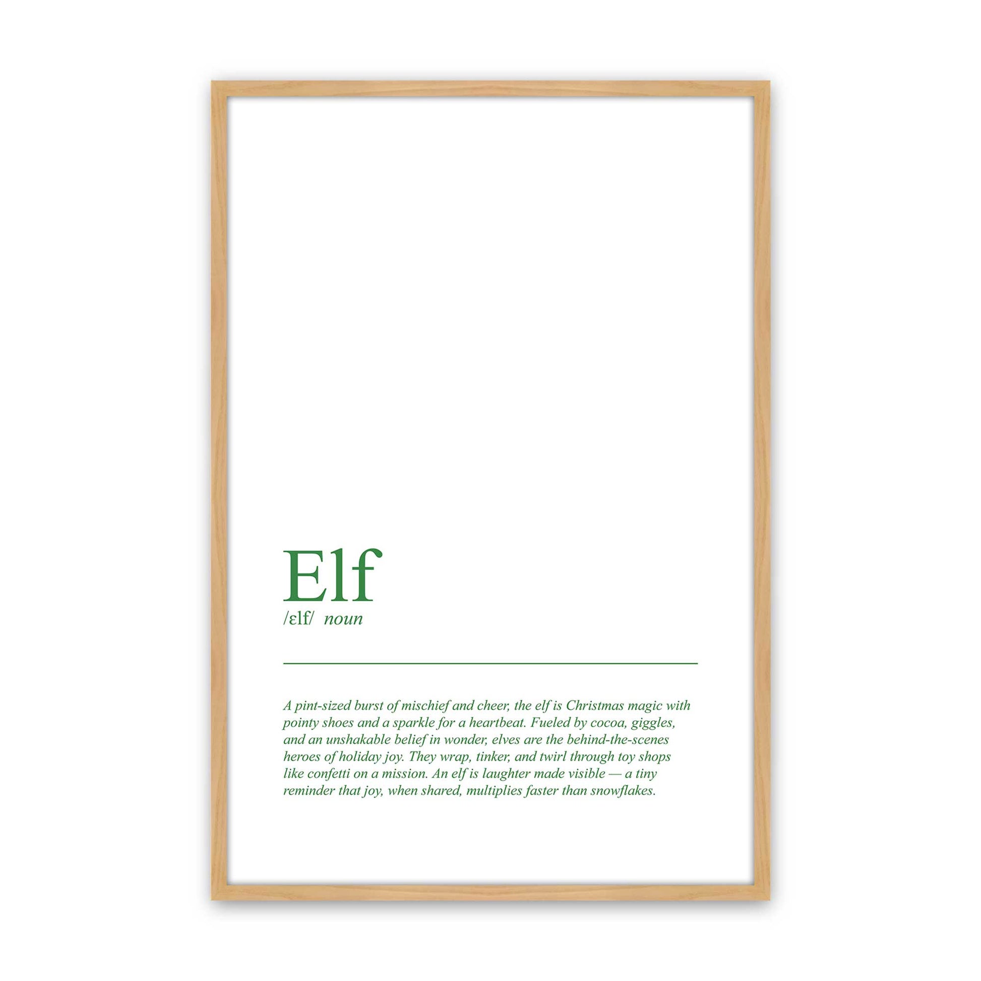 [Color:American Maple], Picture of art in an American Maple frame