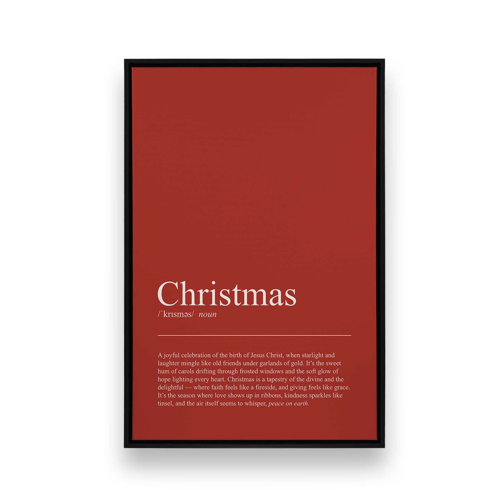 [Color:Satin Black], Picture of art in a Satin Black frame