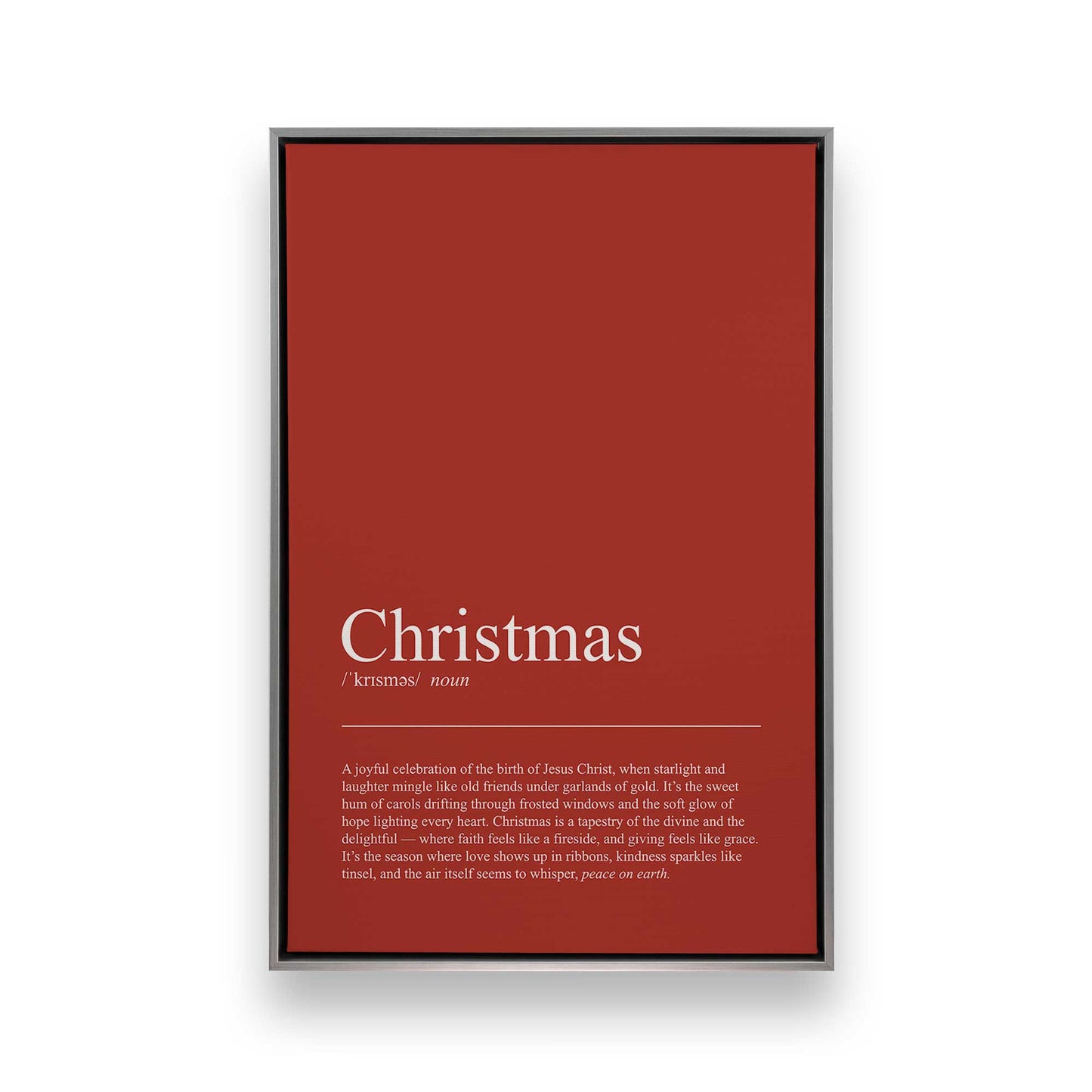 [Color:Polished Chrome], Picture of art in a Polished Chrome frame