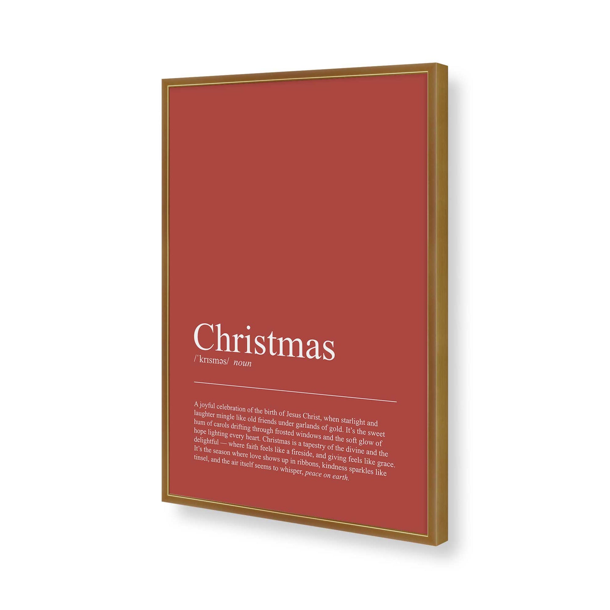 [Color:Polished Gold], Picture of art in a Polished Gold frame of the corner