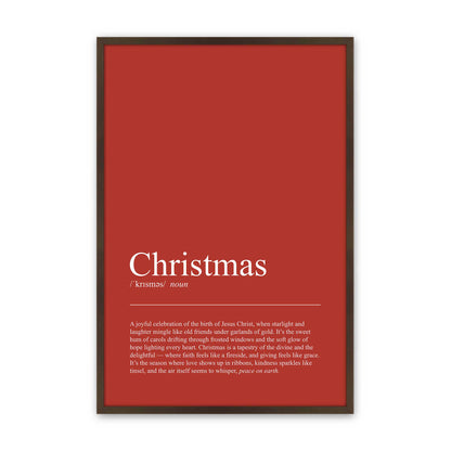 [Color:Brown], Picture of art in a Brown frame