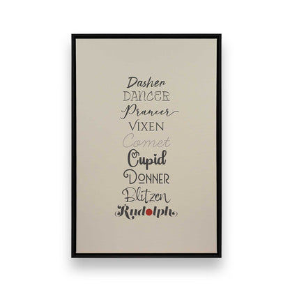 [Color:Satin Black], Picture of art in a Satin Black frame