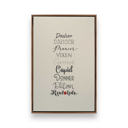 [Color:Walnut], Picture of art in a Walnut frame