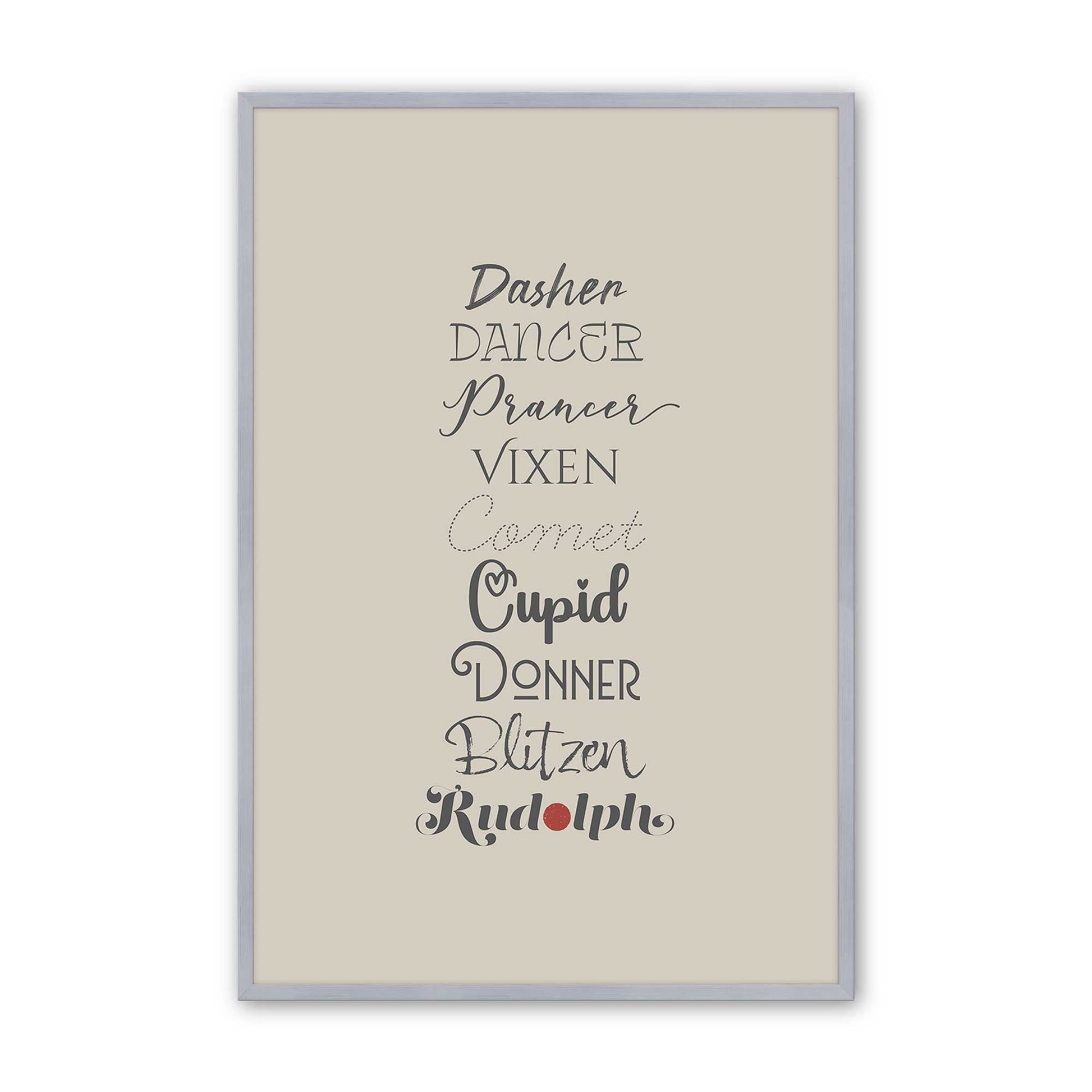 [Color:Polished Chrome], Picture of art in a Polished Chrome frame