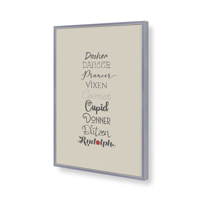 [Color:Polished Chrome], Picture of art in a Polished Chrome frame of the corner