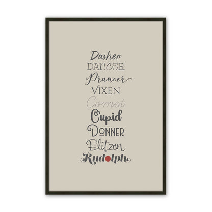 [Color:Satin Black], Picture of art in a Satin Black frame