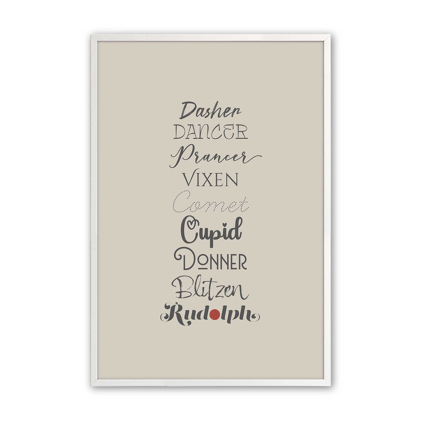 [Color:Opaque White], Picture of art in a Opaque White frame