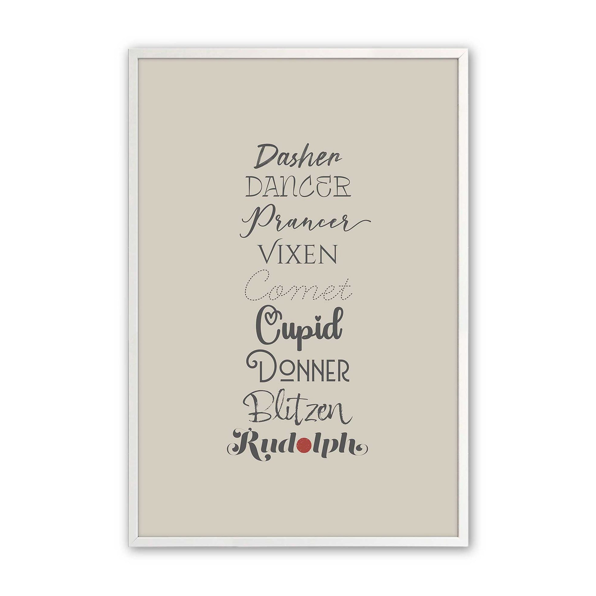 [Color:Opaque White], Picture of art in a Opaque White frame