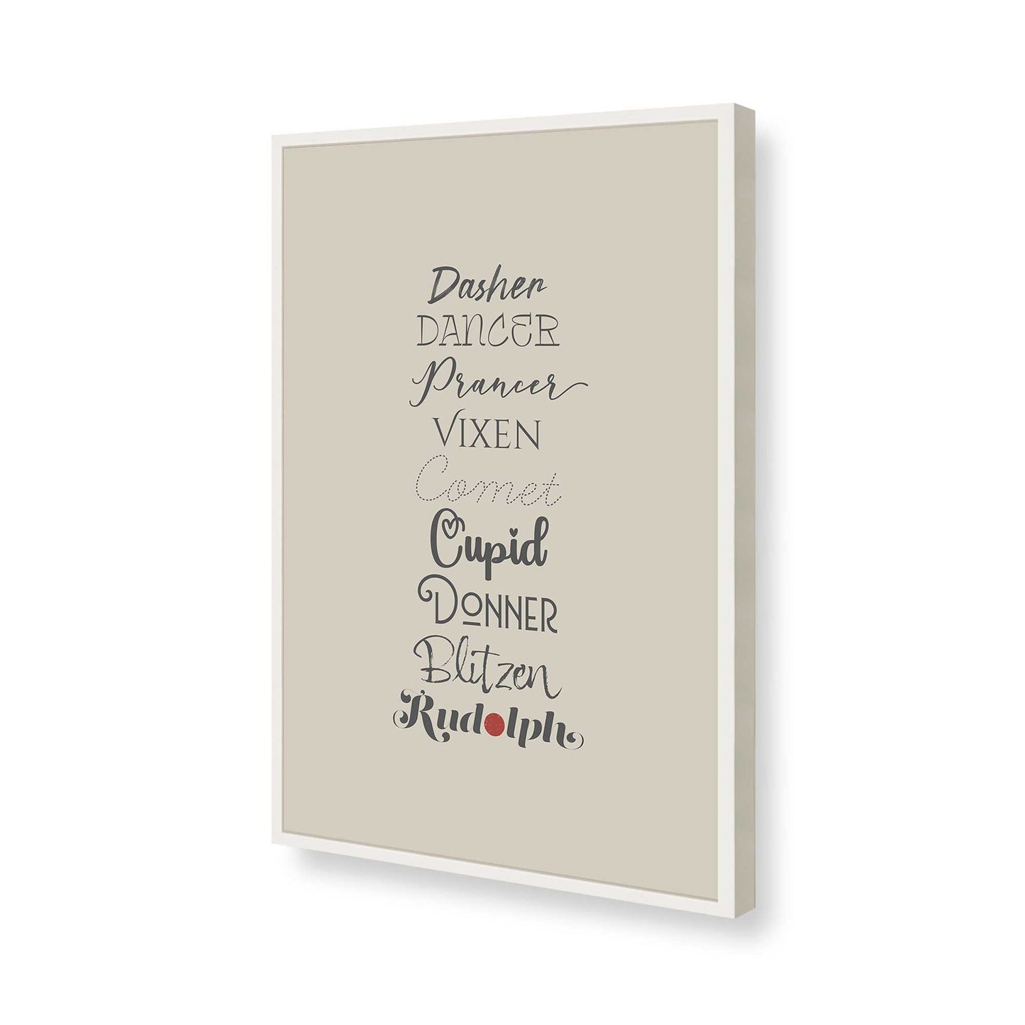 [Color:Opaque White], Picture of art in a Opaque White frame of the corner