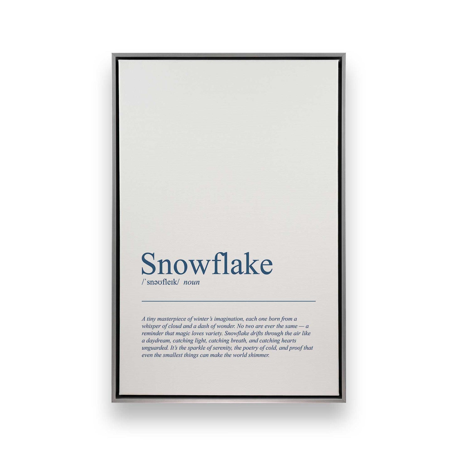 [Color:Polished Chrome], Picture of art in a Polished Chrome frame