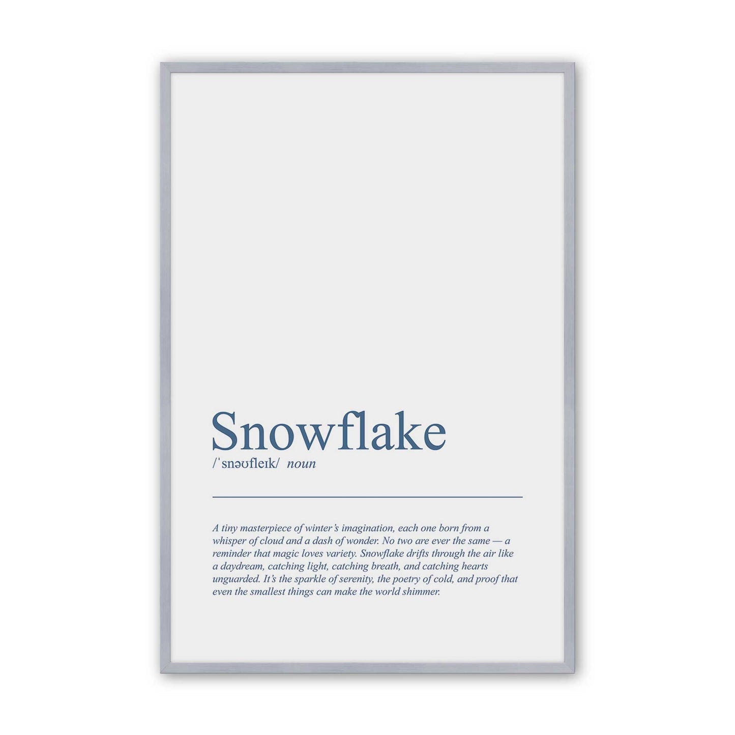 [Color:Polished Chrome], Picture of art in a Polished Chrome frame